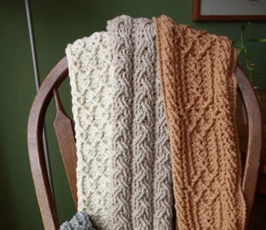 Mountain Range Scarves Crochet Pattern Mountain Range Scarves Crochet Pattern Set