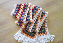 PDF Fall for Granny Scarf Crochet Pattern PDF Fall for Granny Scarf Crochet Pattern