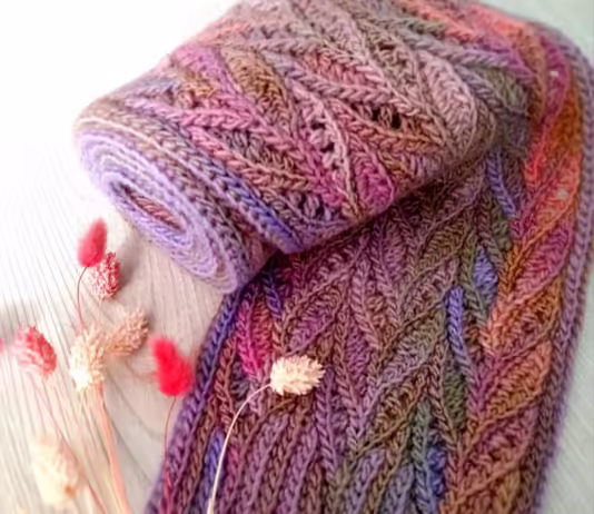 Rainforest Scarf Crochet Pattern Rainforest Scarf crochet pattern