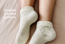 Ribbon Socks PDF Crochet Pattern Ribbon Socks PDF Crochet Pattern