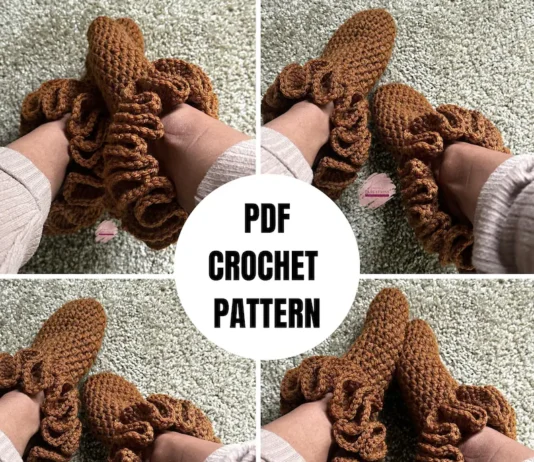 Cozy Ruffle Crochet Socks Pattern Ruffle Crochet Socks Pattern