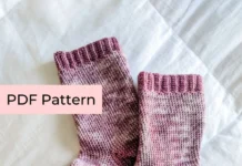 The Stitchery & Co. Classic Socks Crochet Pattern Classic Socks crochet pattern