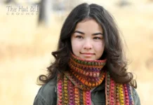 Easy Boho Crochet Scarf Pattern PDF Boho Crochet Scarf Pattern