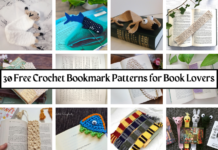 30 Free Crochet Bookmark Patterns for Book Lovers crochet bookmark patterns