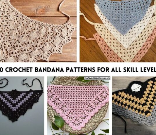 20 Crochet Bandana Patterns for all Skill Levels 20 Crochet Bandana Patterns for all Skill Levels