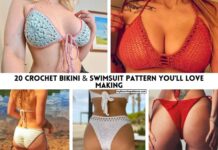 20 Crochet Bikini & Swimsuit Pattern You’ll Love Making 20 Crochet Bikini & Swimsuit Pattern You'll Love Making