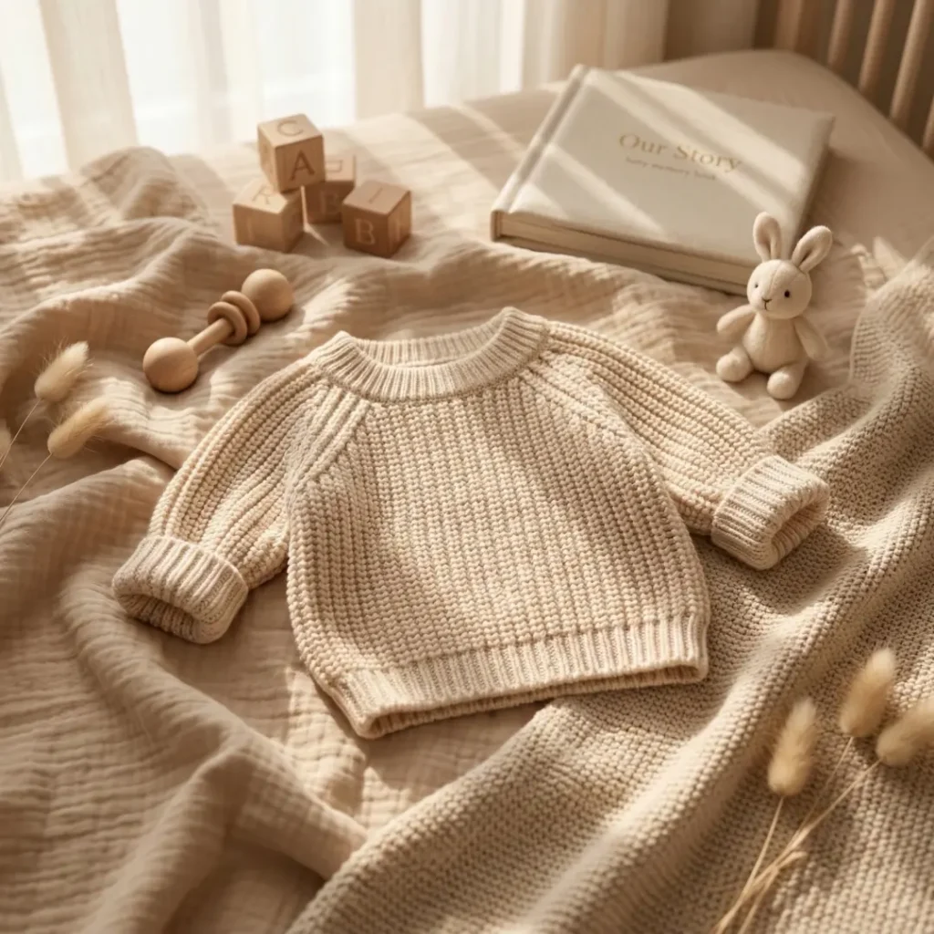 2-in-1 Baby Sweater Set 2-in-1 Baby Sweater Set