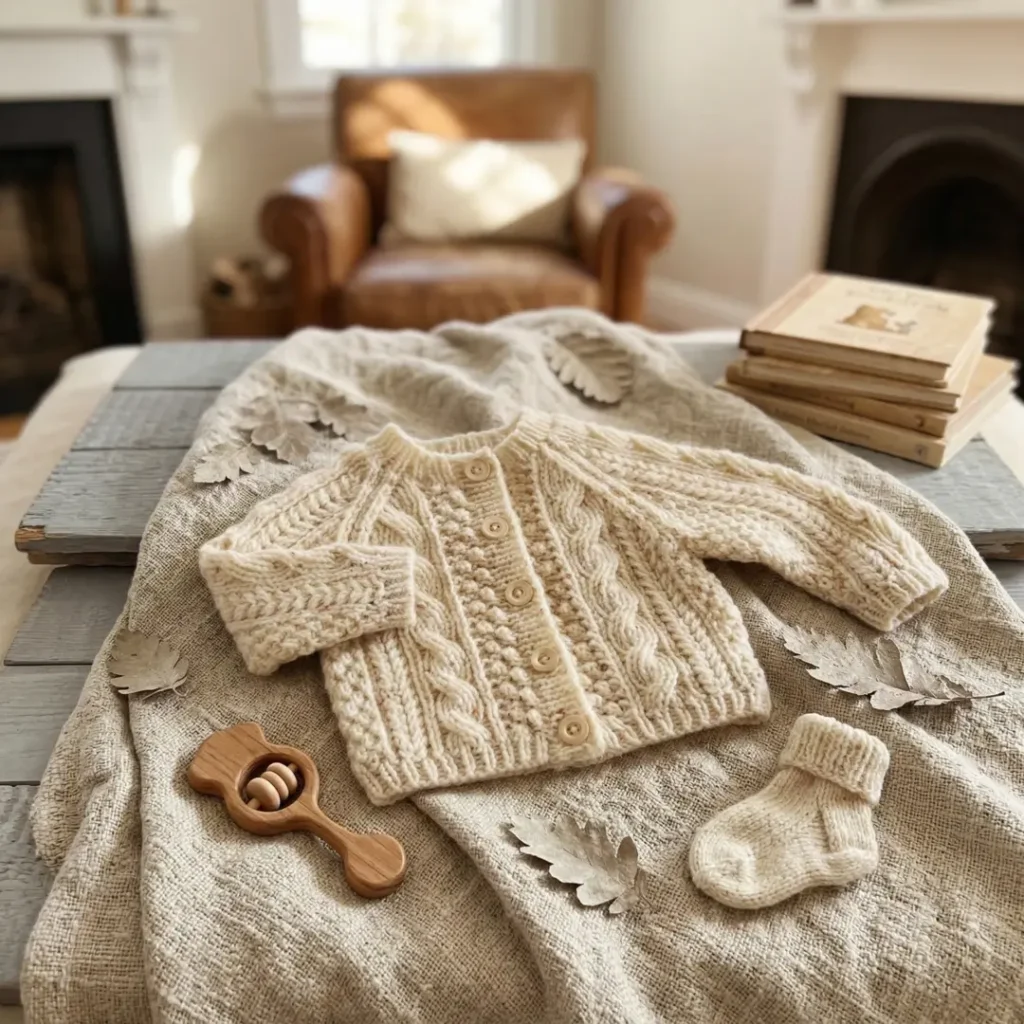 Baby Cable Cardigan Baby Cable Cardigan