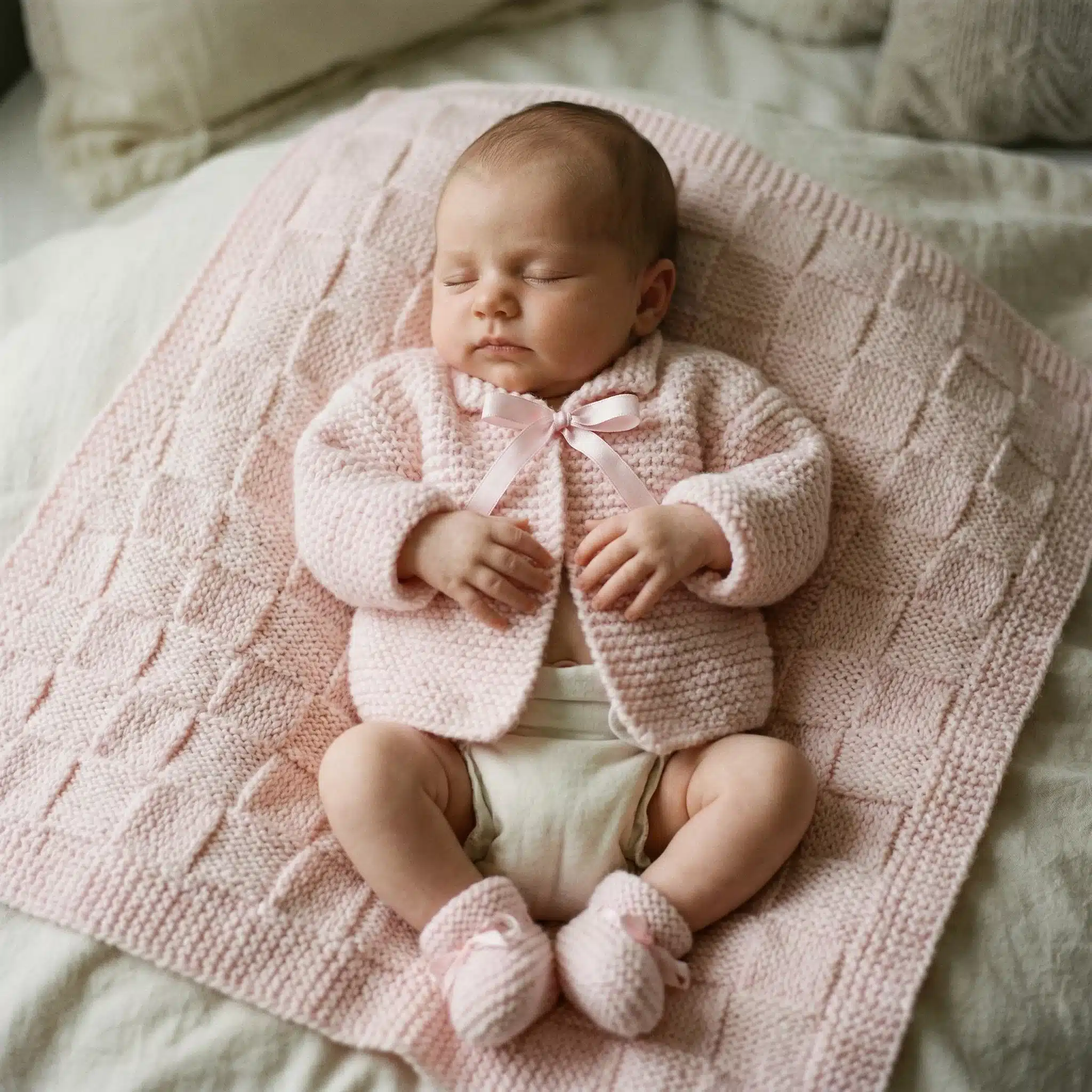 Baby's First Cardigan Free Knitting Pattern