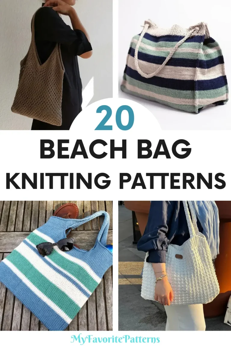 Beach Bag Knitting Pattern