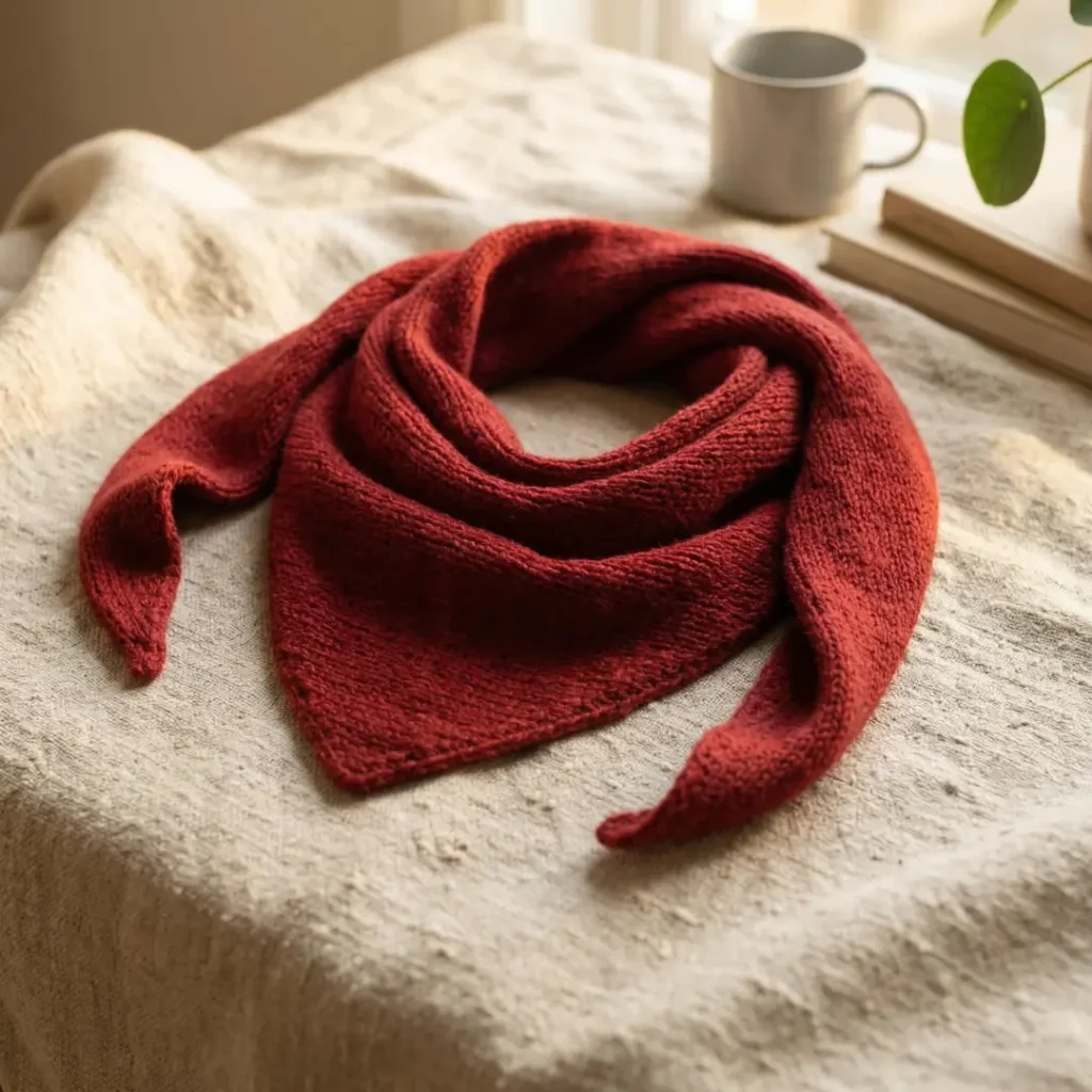 Beginner Easy Triangle Scarf