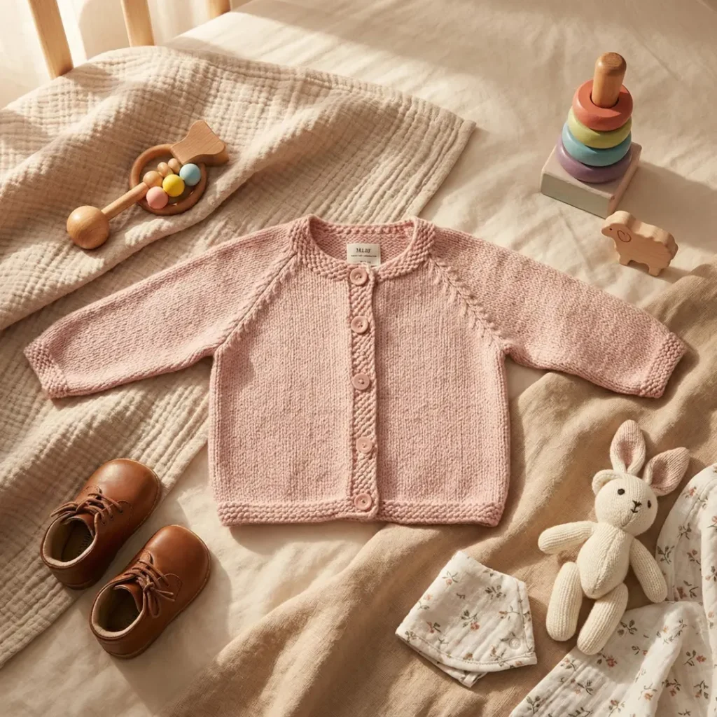Beginner Friendly Baby Cardigan