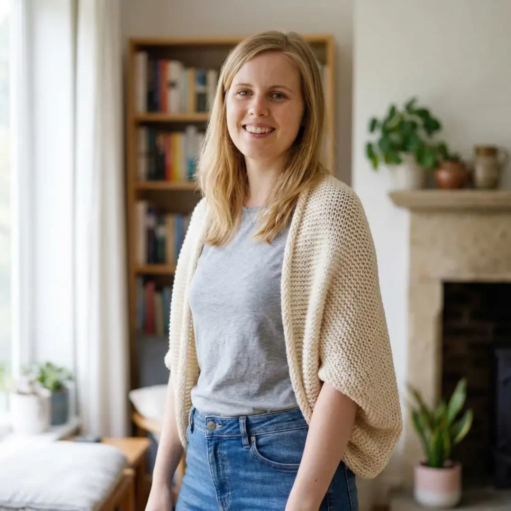 Beginner Simple Shrug Knitting Pattern