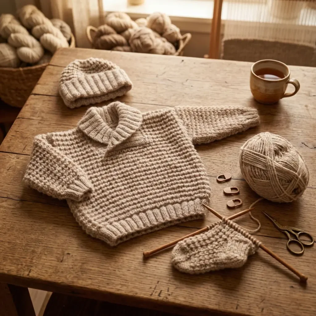 Boys Knit Sweater Set Boys Knit Sweater Set