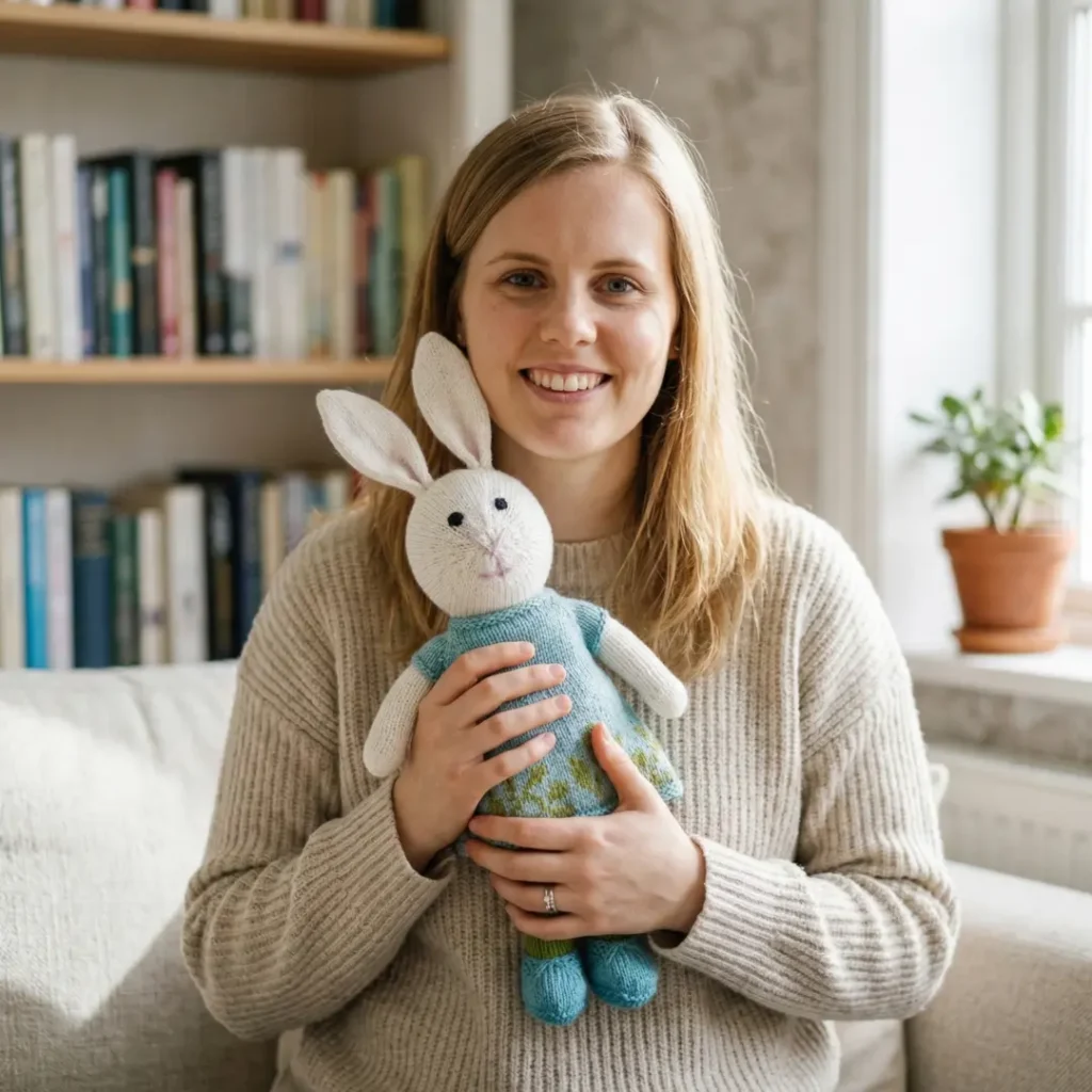 Bunny Girl Toy Knitting Pattern