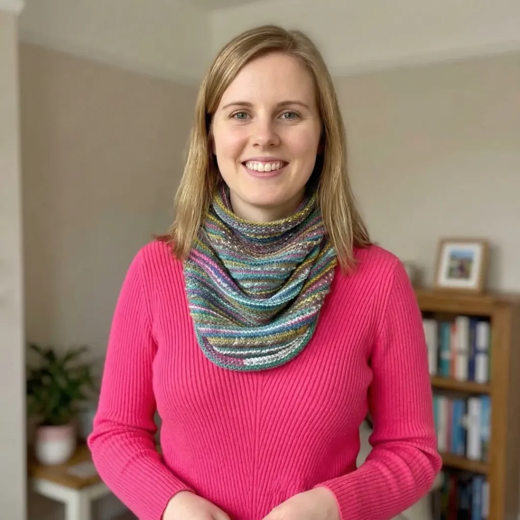 Caledonia Ruched Cowl Knitting Pattern