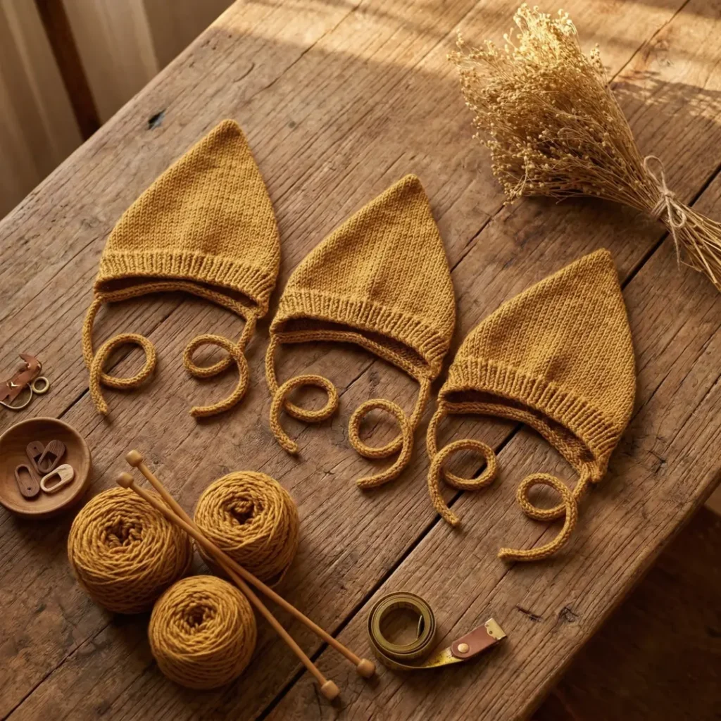 Calendula Baby Pixie Hat