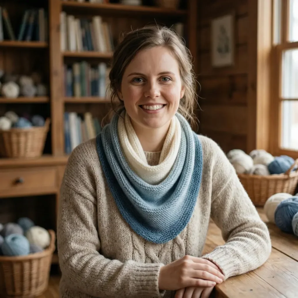 Carol Textured Cowl Knitting Pattern