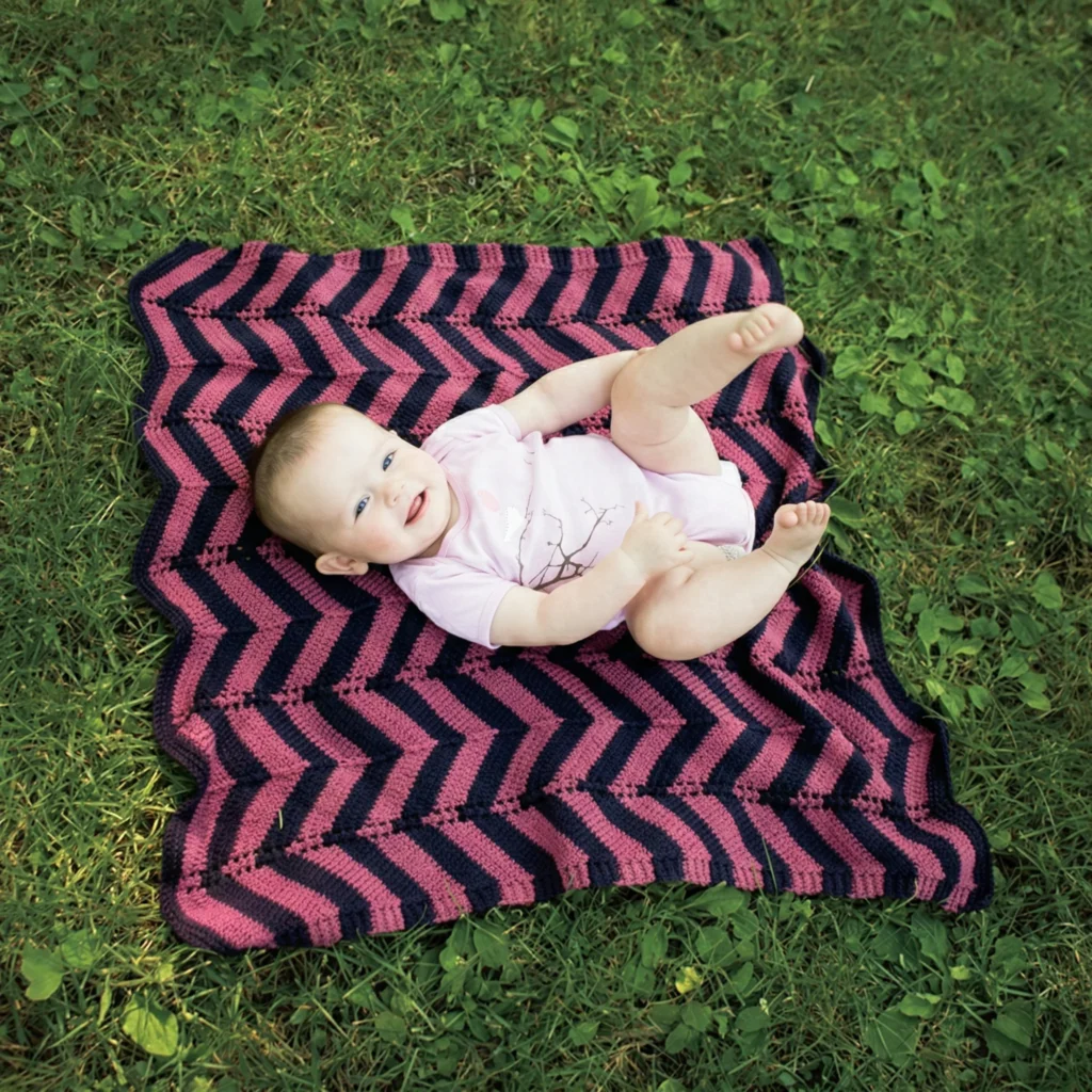 Chevron Cherub Wrap by Lisa Seifert