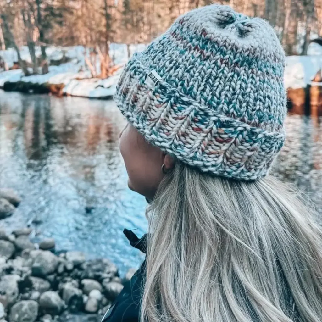 Chunky Scrap Yarn Hat Chunky Scrap Yarn Hat