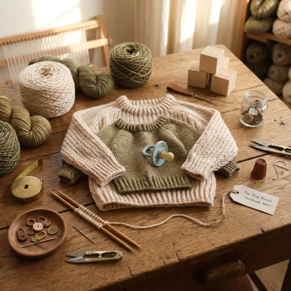 Classic Baby Pullover Sweater Classic Baby Pullover Sweater