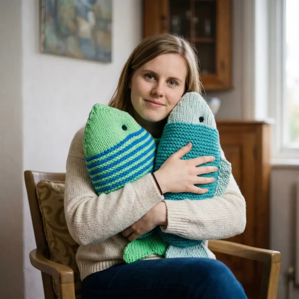 Classic Knitted Fish