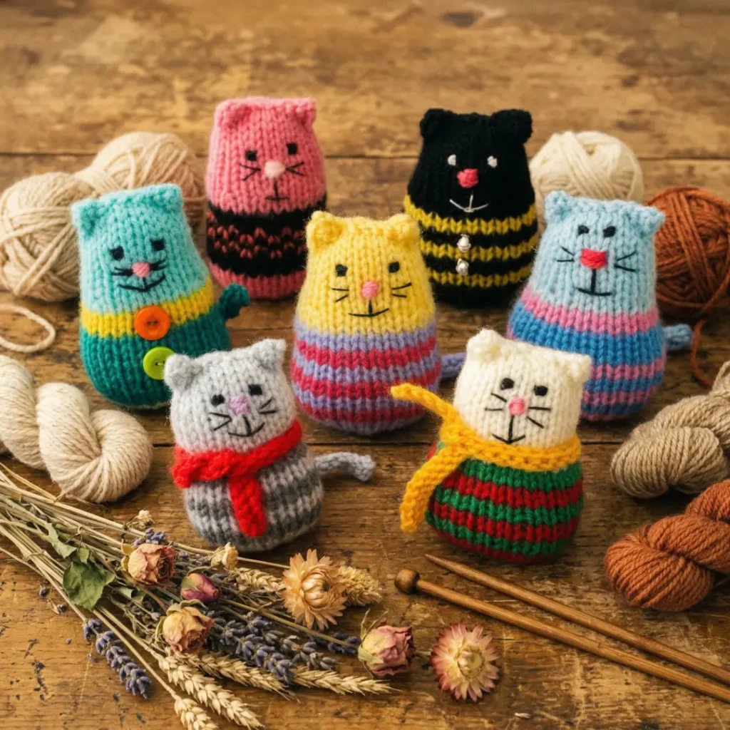 Colorful Kitties Pocket Pals