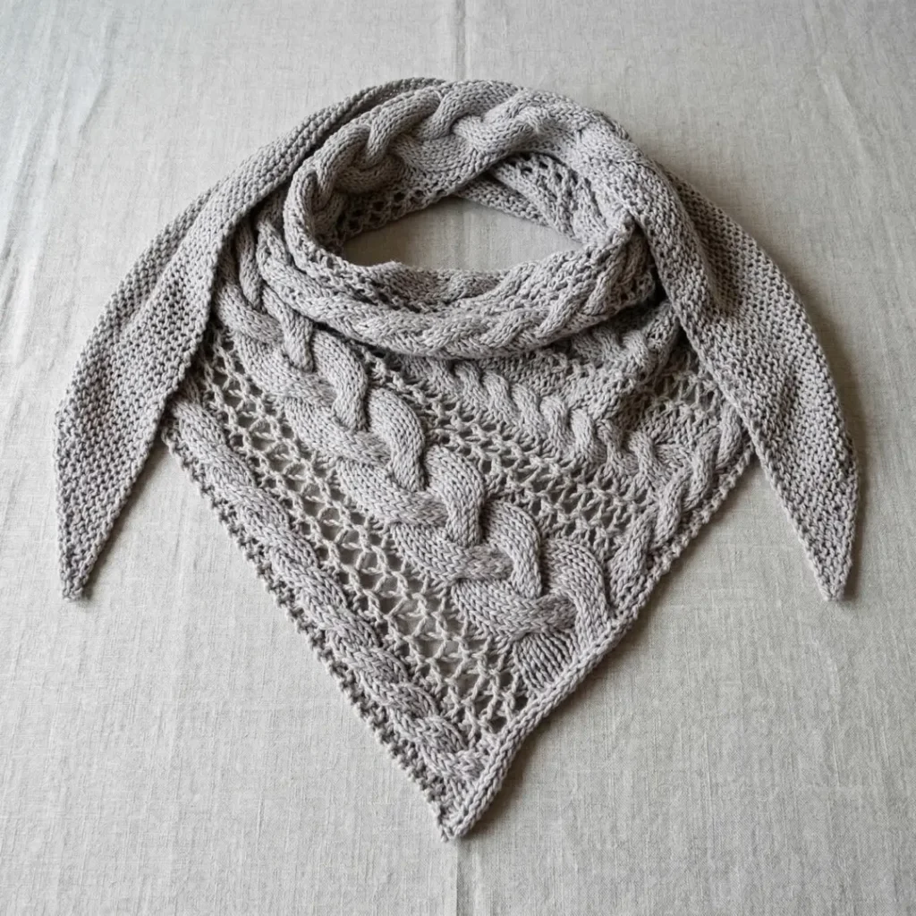 Cozy Winter Textured Scarf