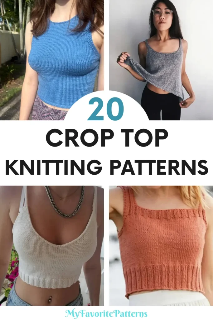Crop Top Knitting Pattern