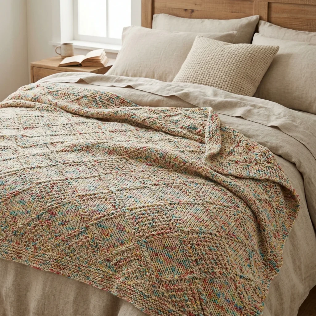 Diamond Splash Baby Blanket