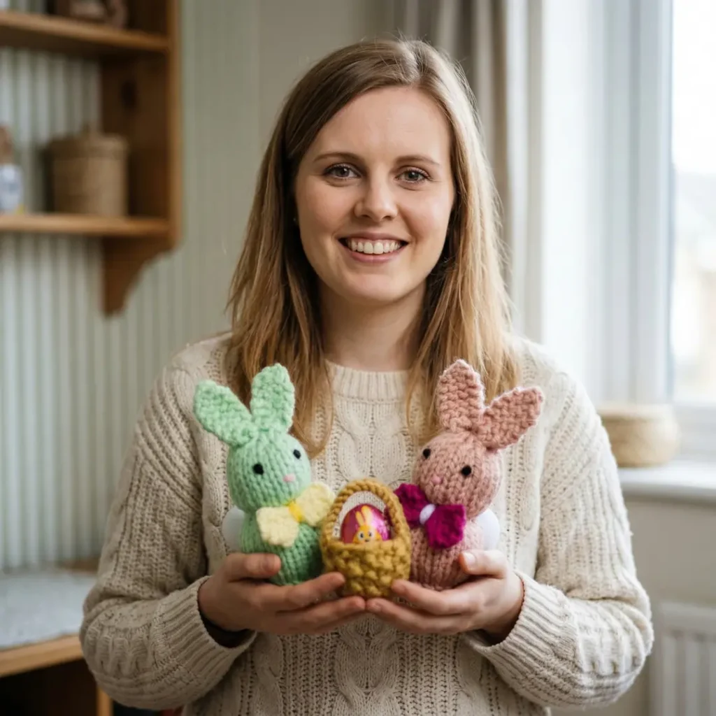 Easter Bunnies Knitting Pattern
