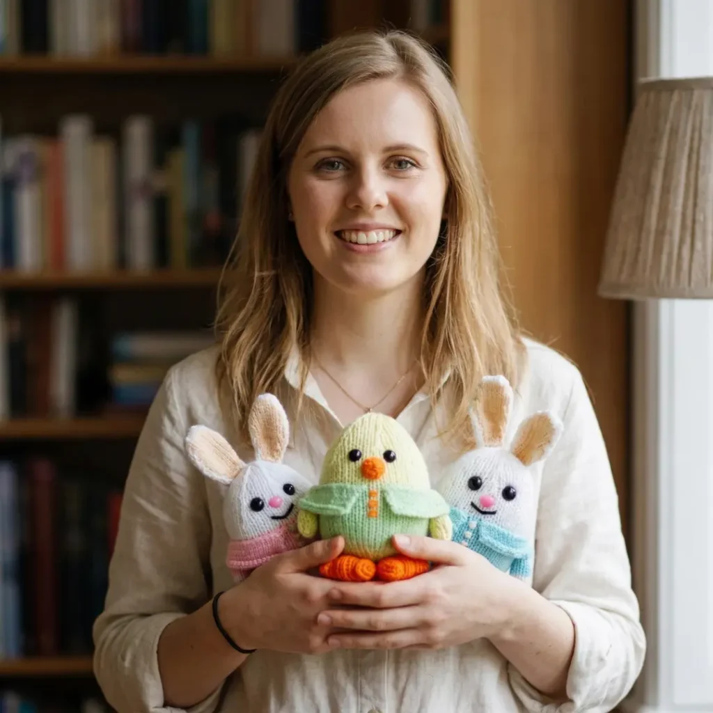 Easter Egg Bunny Knitting Pattern