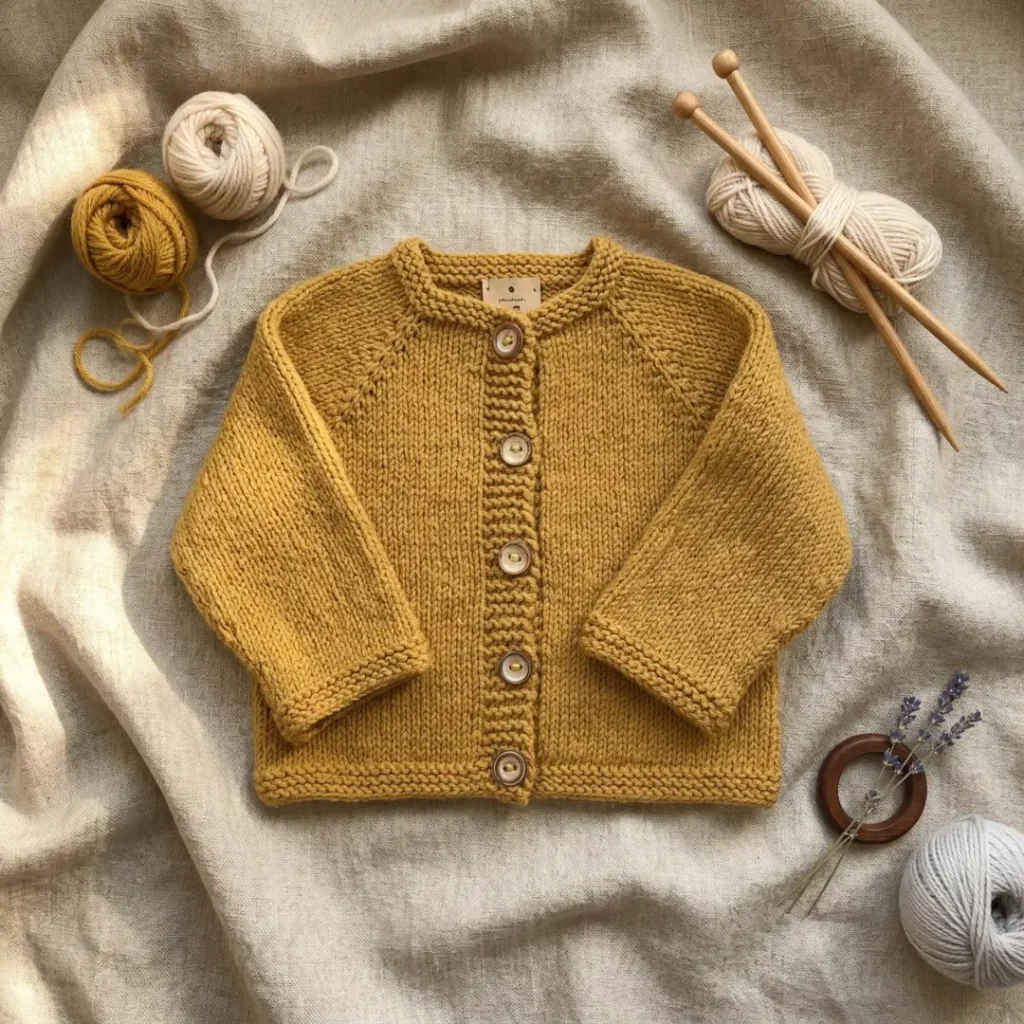 Easy Classic Baby Cardigan