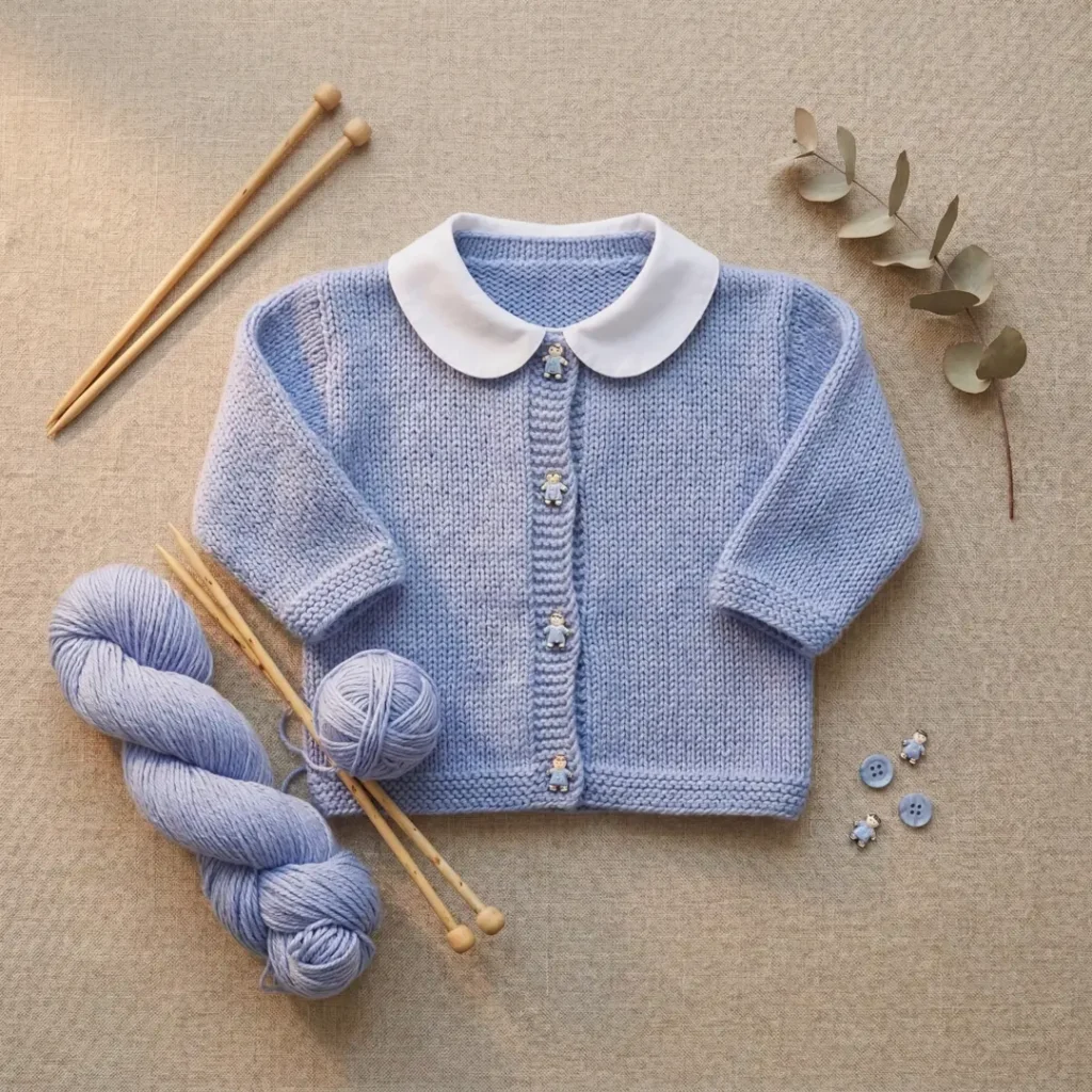 Easy Knit Baby Jacket