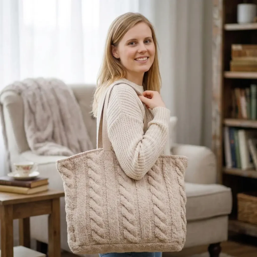 Easy Knit Tote Bag Pattern