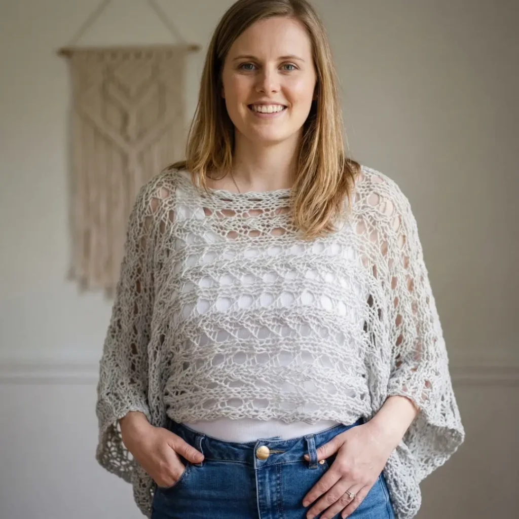 Elegant Lace Shrug Knitting Pattern
