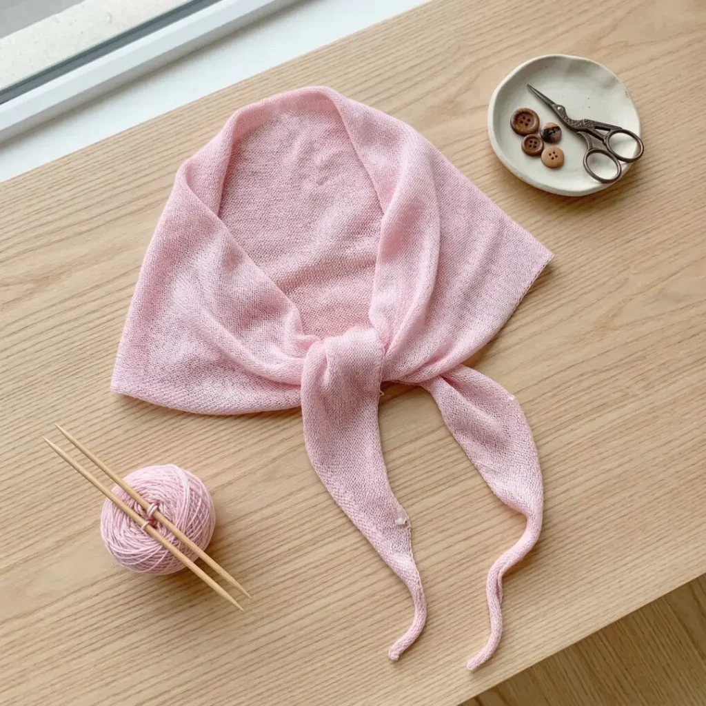 Everyday Soft Knit Triangle Scarf