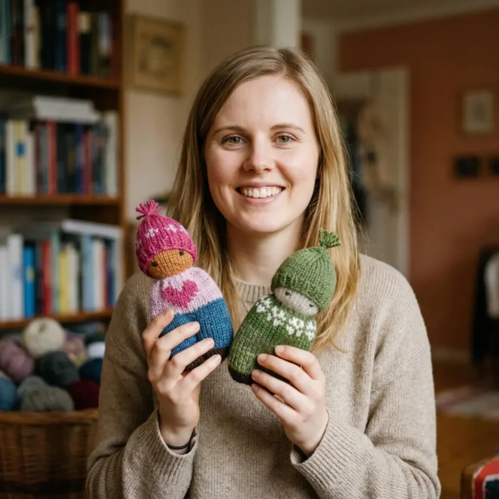 Filur Izzy Doll Free Knitting Pattern