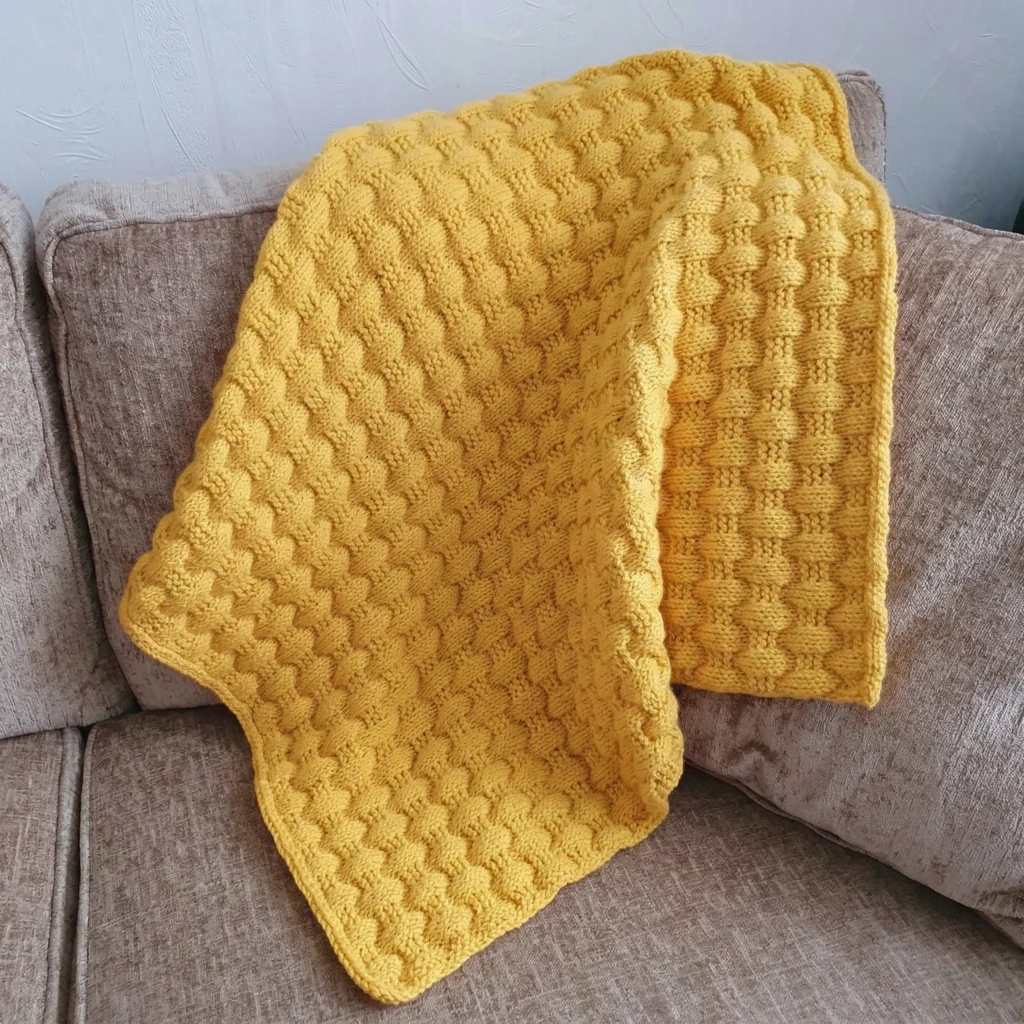 Hillside Baby Blanket Knitting Pattern
