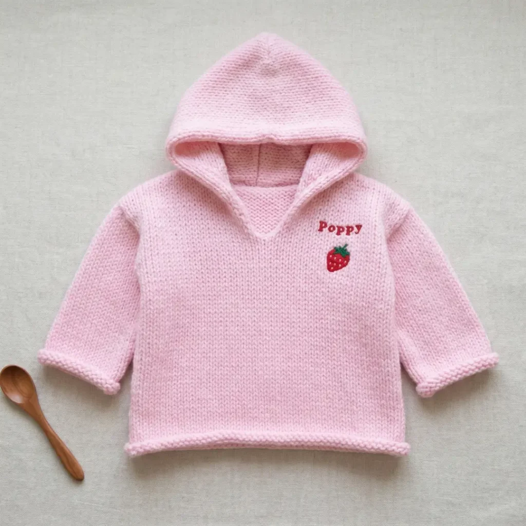 Hooded Baby Sweater Hooded Baby Sweater