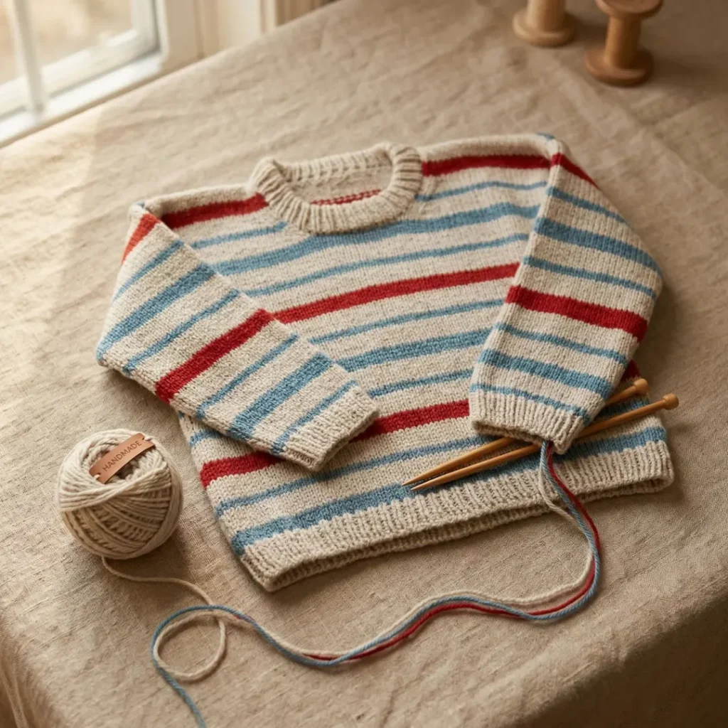 Kids Sweater Knitting Pattern Kids Sweater Knitting Pattern