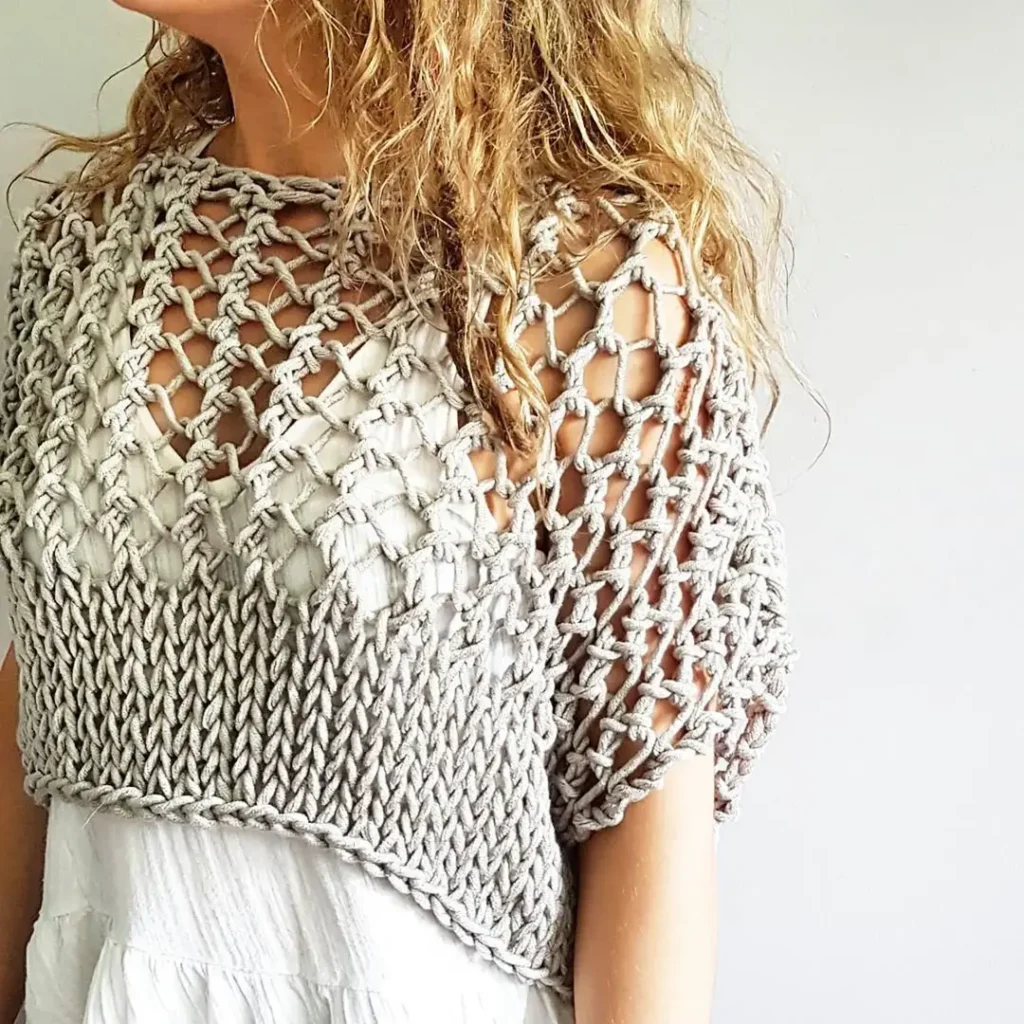 Knotty Knit Crop Top