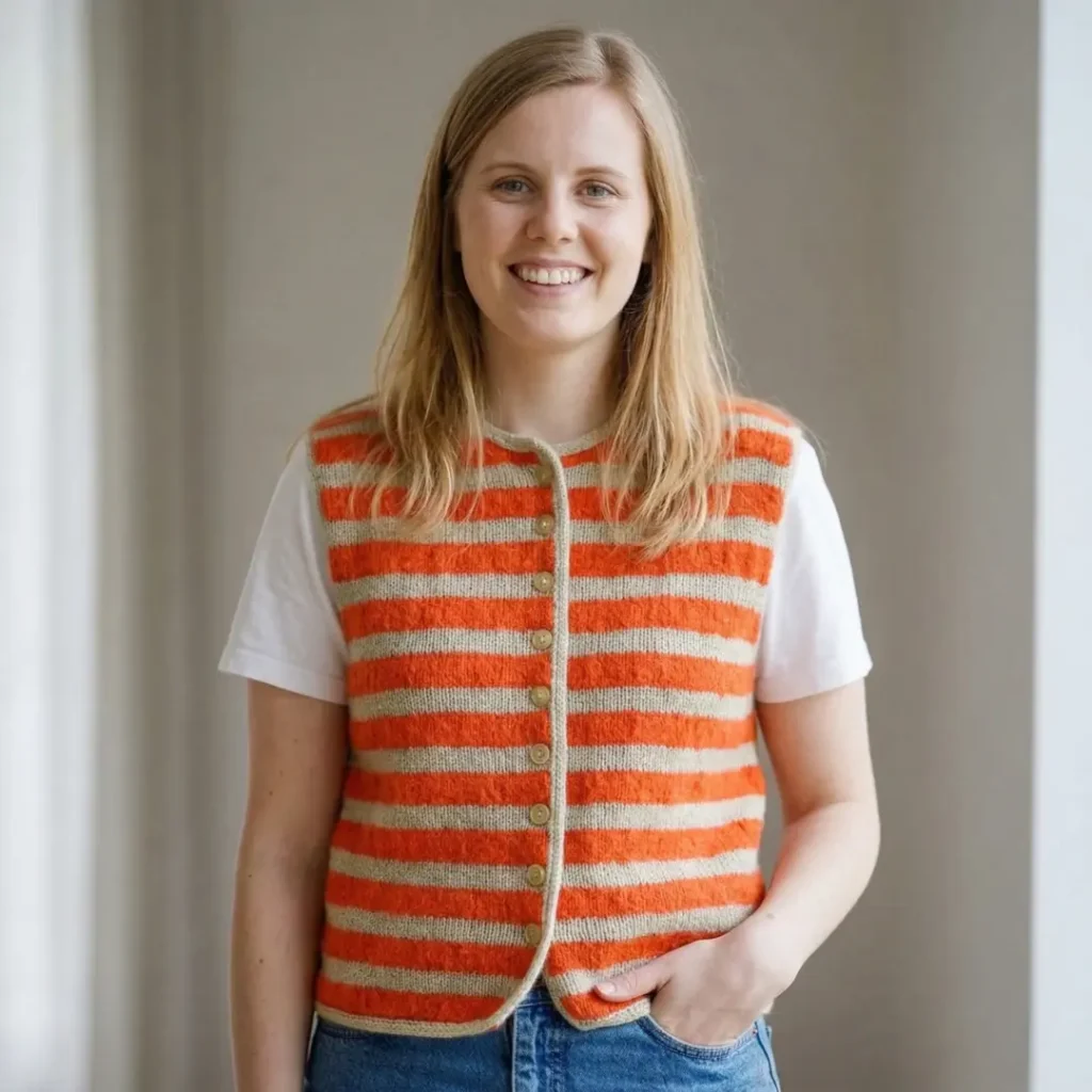 Maja Vest Knitting Pattern