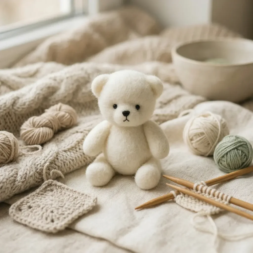 Mini Bear Toy Animal Pattern