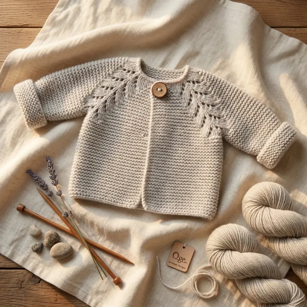 Norwegian Fir Baby Cardigan