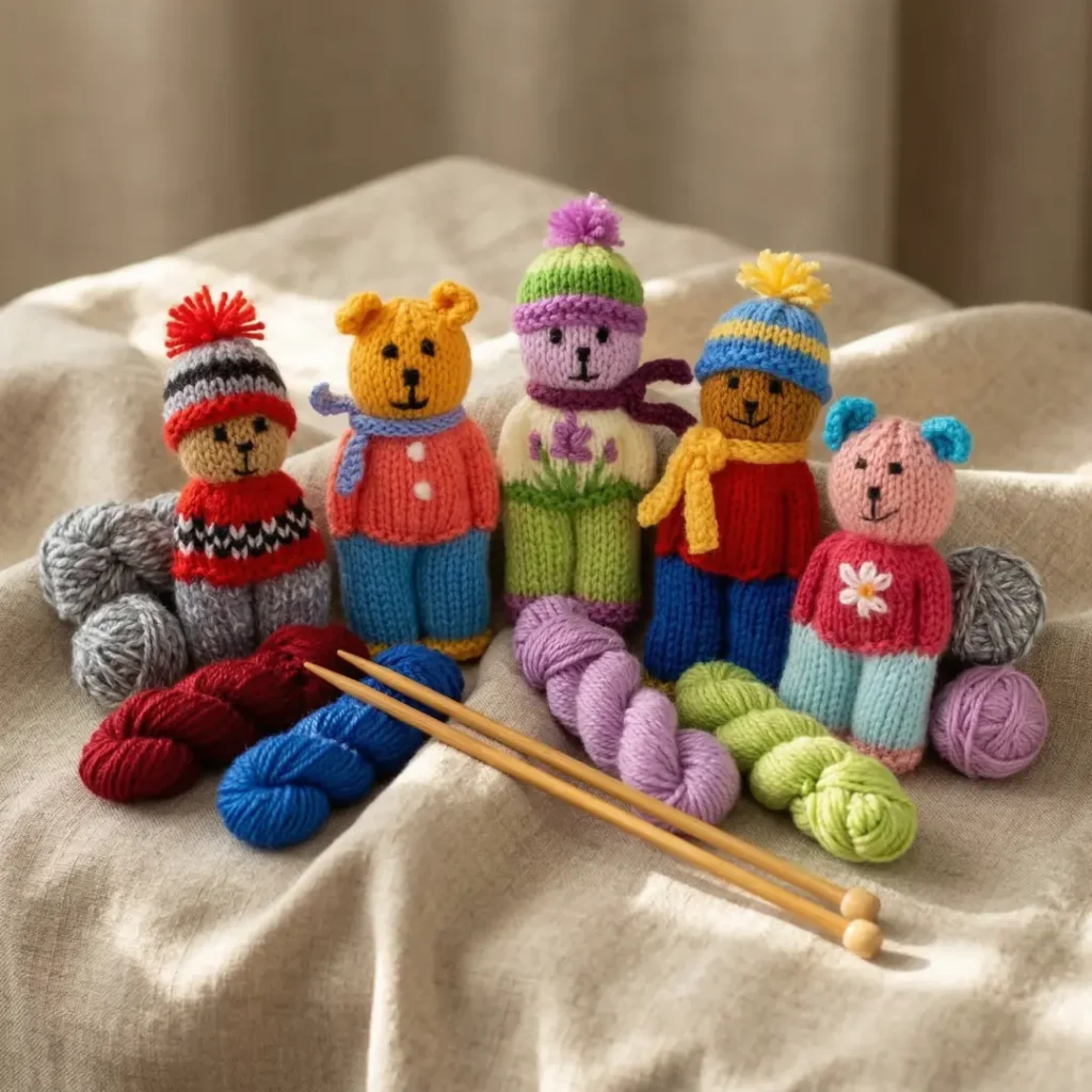 Quick-to-Knit Bear Collection