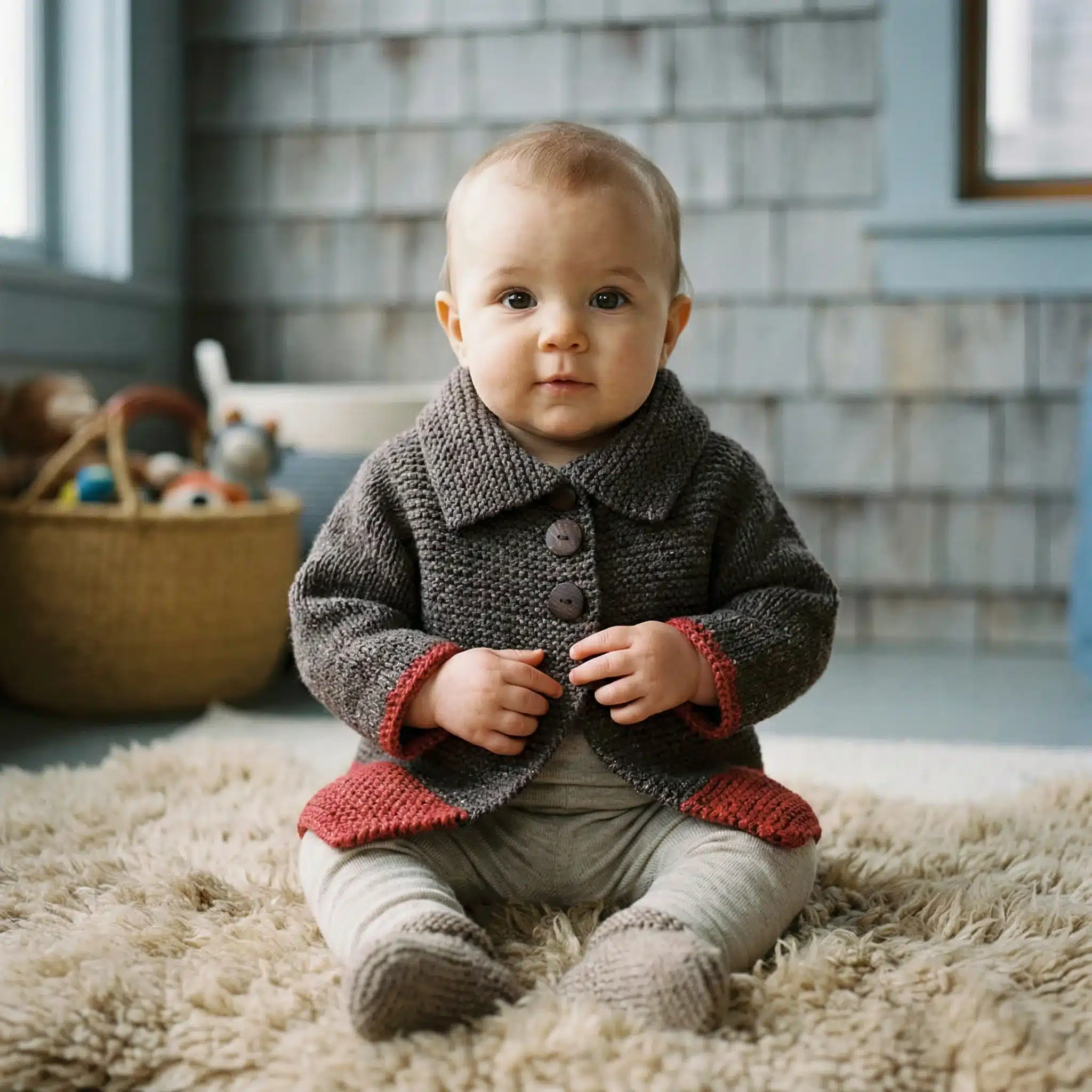 Sawtelle Cardigan Free Knitting Pattern