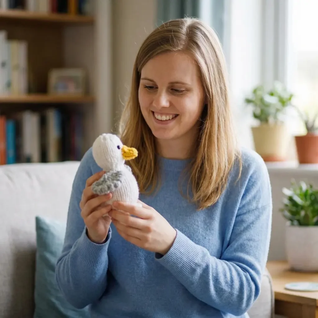 Seagull Picnic Easter Pattern