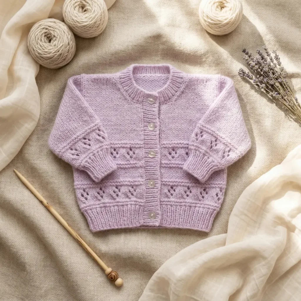 Simple Baby Cardigan Simple Baby Cardigan