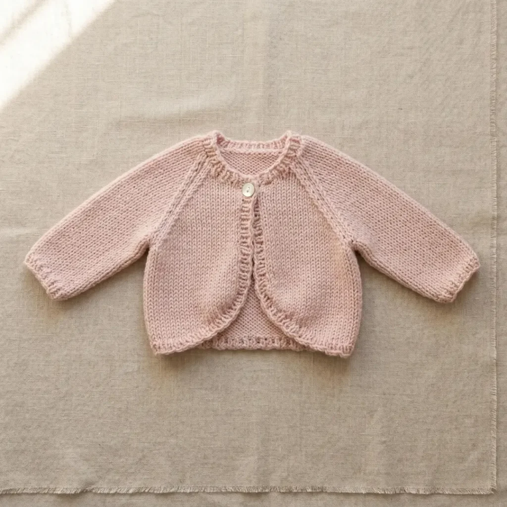 Simple DK Baby Cardigan